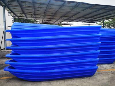 塑料船4米環(huán)保清潔船 活水倉(cāng)塑膠漁船 牛筋釣魚(yú)船 休閑垂釣pe船