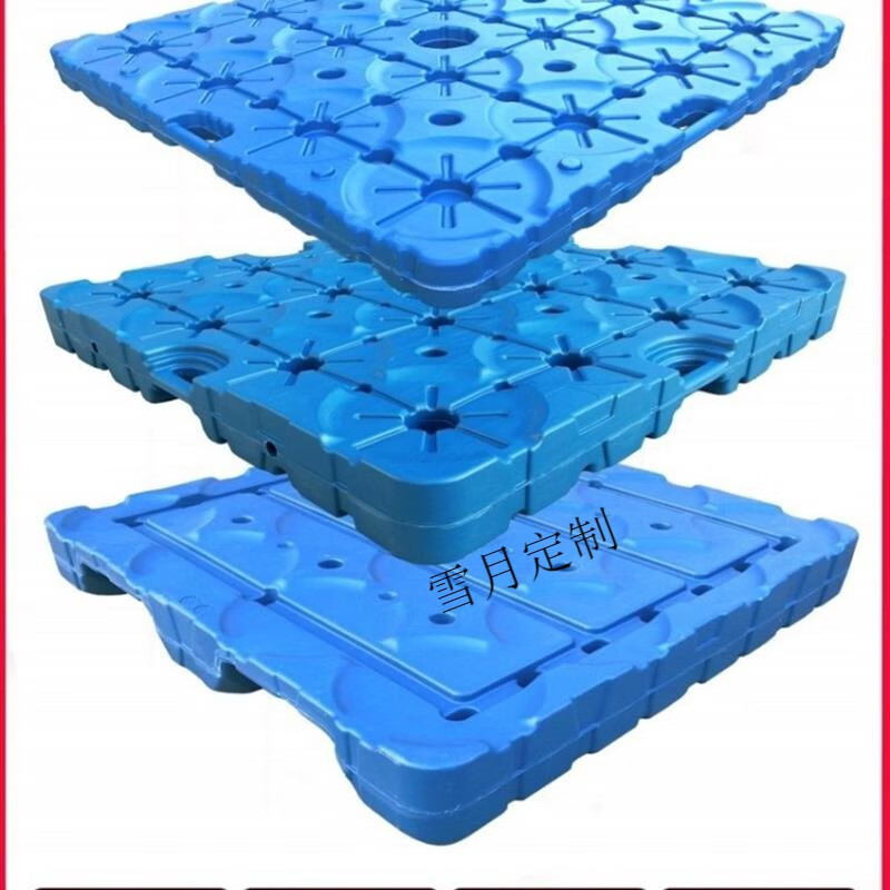桶裝水托盤(pán)純凈水工業(yè)墊板卡板塑料塑膠隔層托板工業(yè)品 108x108x18cm